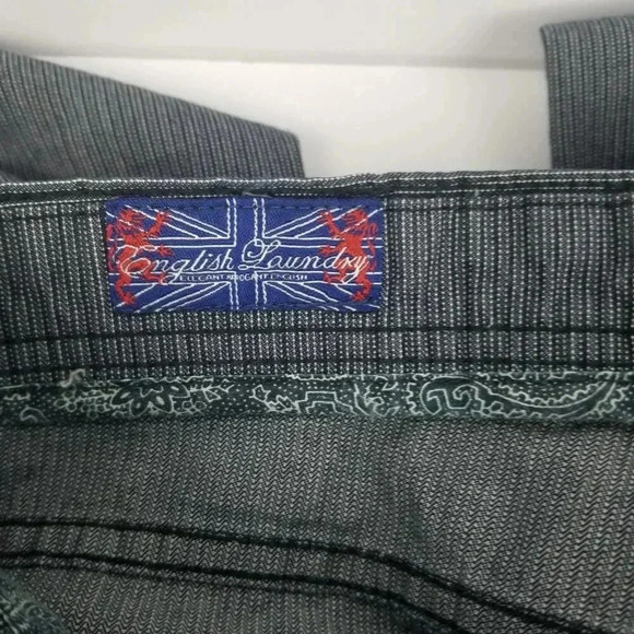 English Laundry Walker Men's Grey Pants Sz 34 X 32 - Picture 6 of 9